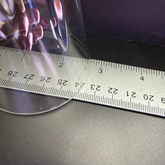 Lenox Masterpiece Collection Crystal Champagne Flutes Set of 4 Clear Home 9.25" - Picture 10 of 11